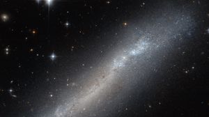 Preview wallpaper nebula, galaxy, stars, glow, spiral