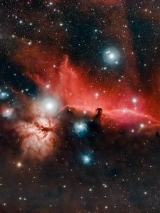 Preview wallpaper nebula, galaxy, stars, constellations, space
