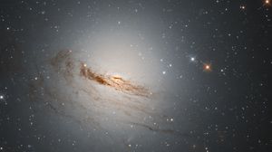 Preview wallpaper nebula, galaxy, stars, space, light, glow