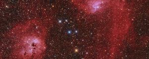 Preview wallpaper nebula, galaxy, stars, space, milky way