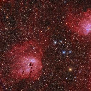 Preview wallpaper nebula, galaxy, stars, space, milky way