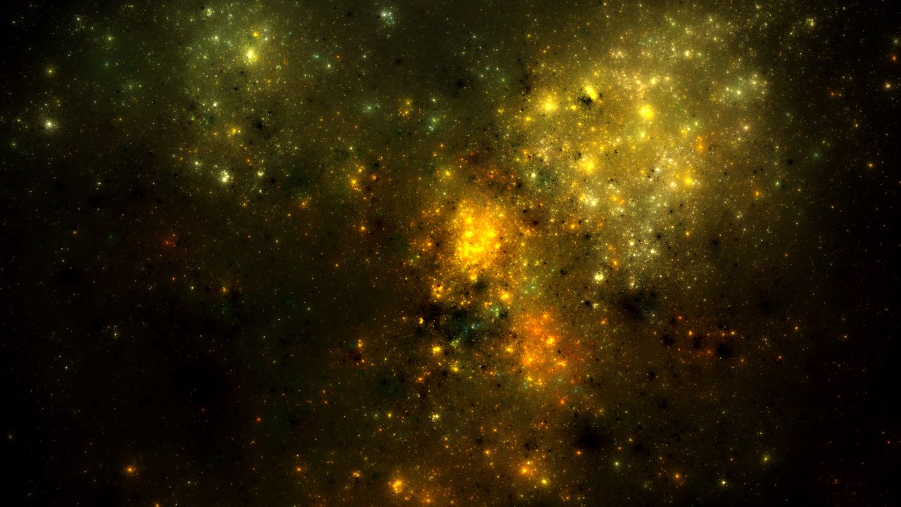 Wallpaper nebula, glare, light, cloud, abstraction