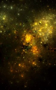 Preview wallpaper nebula, glare, light, cloud, abstraction