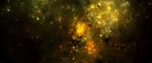 Preview wallpaper nebula, glare, light, cloud, abstraction