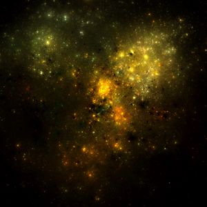 Preview wallpaper nebula, glare, light, cloud, abstraction