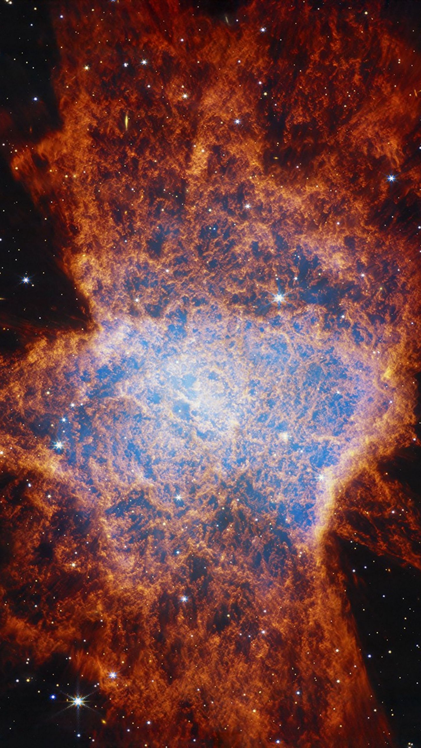 1440x2560 Wallpaper nebula, glitter, stars, space, universe, dark