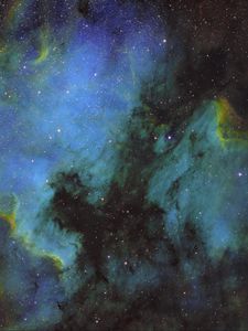 Preview wallpaper nebula, glow, galaxy, space, stars