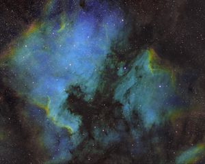 Preview wallpaper nebula, glow, galaxy, space, stars