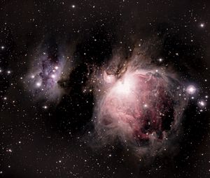 Preview wallpaper nebula, glow, shine, stars, space