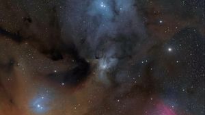 Preview wallpaper nebula, glow, stars, lights, space