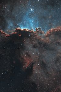 Preview wallpaper nebula, glow, stars, glare, space