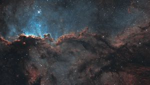 Preview wallpaper nebula, glow, stars, glare, space