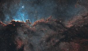 Preview wallpaper nebula, glow, stars, glare, space