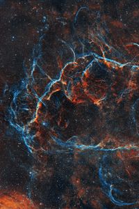 Preview wallpaper nebula, glow, stars, galaxy, space