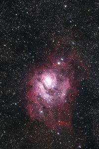 Preview wallpaper nebula, glow, stars, space, glare