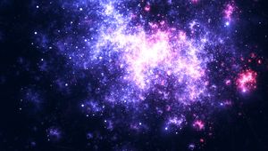 Preview wallpaper nebula, light, bright, cloud, abstraction
