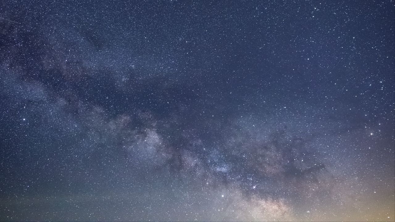 Wallpaper nebula, milky way, stars, space, background