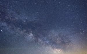 Preview wallpaper nebula, milky way, stars, space, background