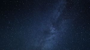 Preview wallpaper nebula, night, starry sky, stars