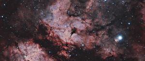 Preview wallpaper nebula, shine, stars, glare, space