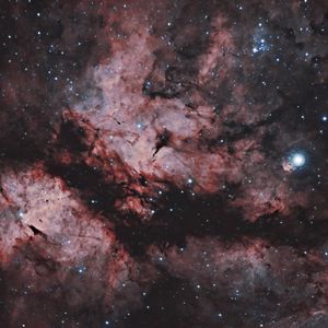 Preview wallpaper nebula, shine, stars, glare, space