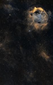 Preview wallpaper nebula, space, dark, stars