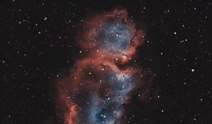 Preview wallpaper nebula, space, darkness, stars