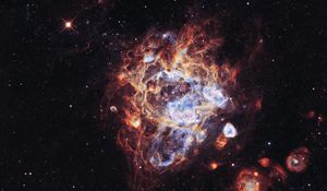 Preview wallpaper nebula, space, galaxy, stars, light