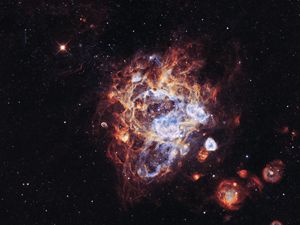 Preview wallpaper nebula, space, galaxy, stars, light