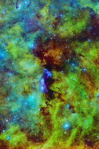 Preview wallpaper nebula, space, stars, dark