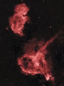 Preview wallpaper nebula, space, stars, starry sky, black
