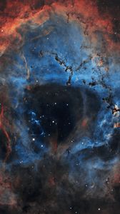 Preview wallpaper nebula, space, stars, galaxy, glow