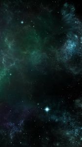 nebula background iphone
