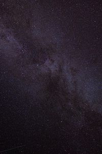 Preview wallpaper nebula, starry sky, starfall, stars, night