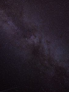 Preview wallpaper nebula, starry sky, starfall, stars, night