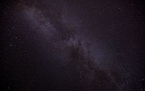 Preview wallpaper nebula, starry sky, starfall, stars, night