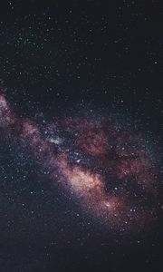 Preview wallpaper nebula, starry sky, stars, space, purple