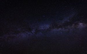 Preview wallpaper nebula, starry sky, stars, space, dark