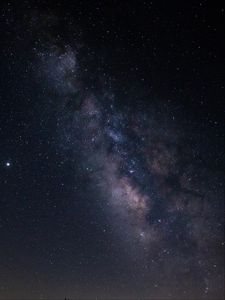 Preview wallpaper nebula, starry sky, stars, space, night