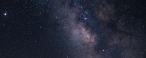 Preview wallpaper nebula, starry sky, stars, space, night