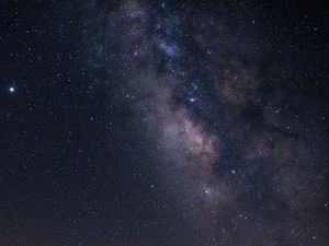 Preview wallpaper nebula, starry sky, stars, space, night
