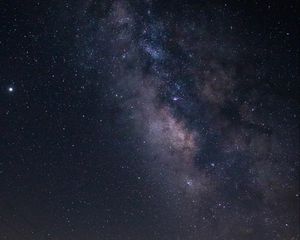 Preview wallpaper nebula, starry sky, stars, space, night