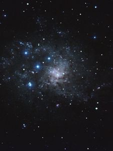 Preview wallpaper nebula, starry sky, stars, universe, glow