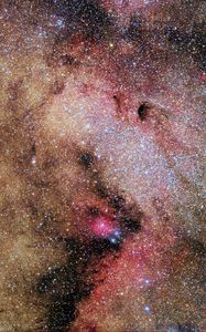 Preview wallpaper nebula, stars, cloud, glow, space