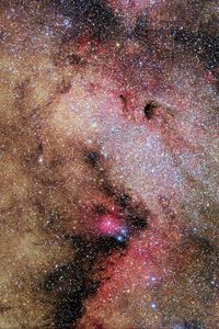 Preview wallpaper nebula, stars, cloud, glow, space