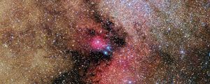 Preview wallpaper nebula, stars, cloud, glow, space