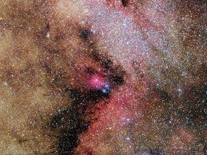 Preview wallpaper nebula, stars, cloud, glow, space