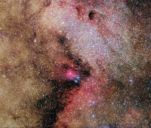 Preview wallpaper nebula, stars, cloud, glow, space