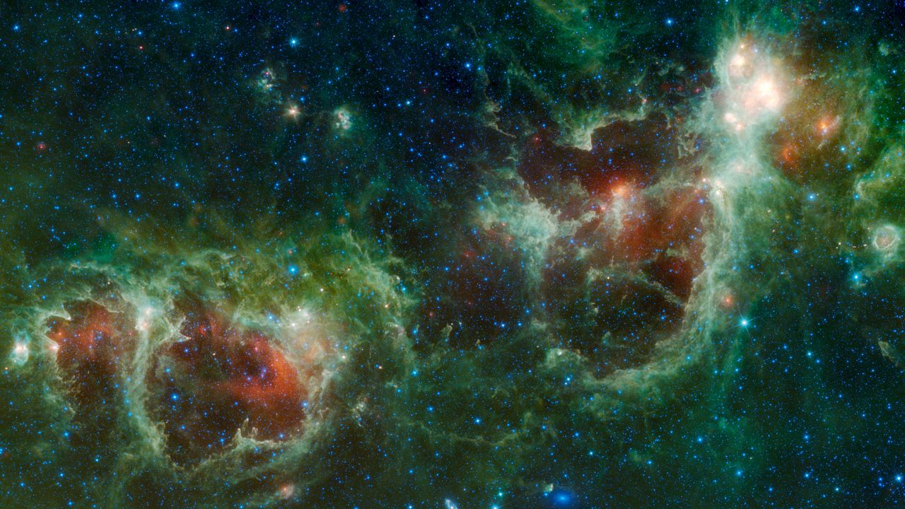 Wallpaper nebula, stars, cluster, space, galaxy, universe, astronomy