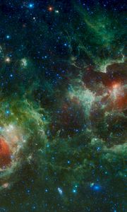 Preview wallpaper nebula, stars, cluster, space, galaxy, universe, astronomy